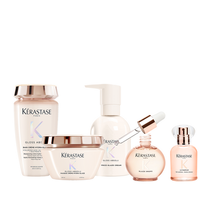 Krémes, szöszösödést gátló sampon vastag hajra — Kérastase Gloss Absolu Bain Crème Hydra-Glaze 250ml