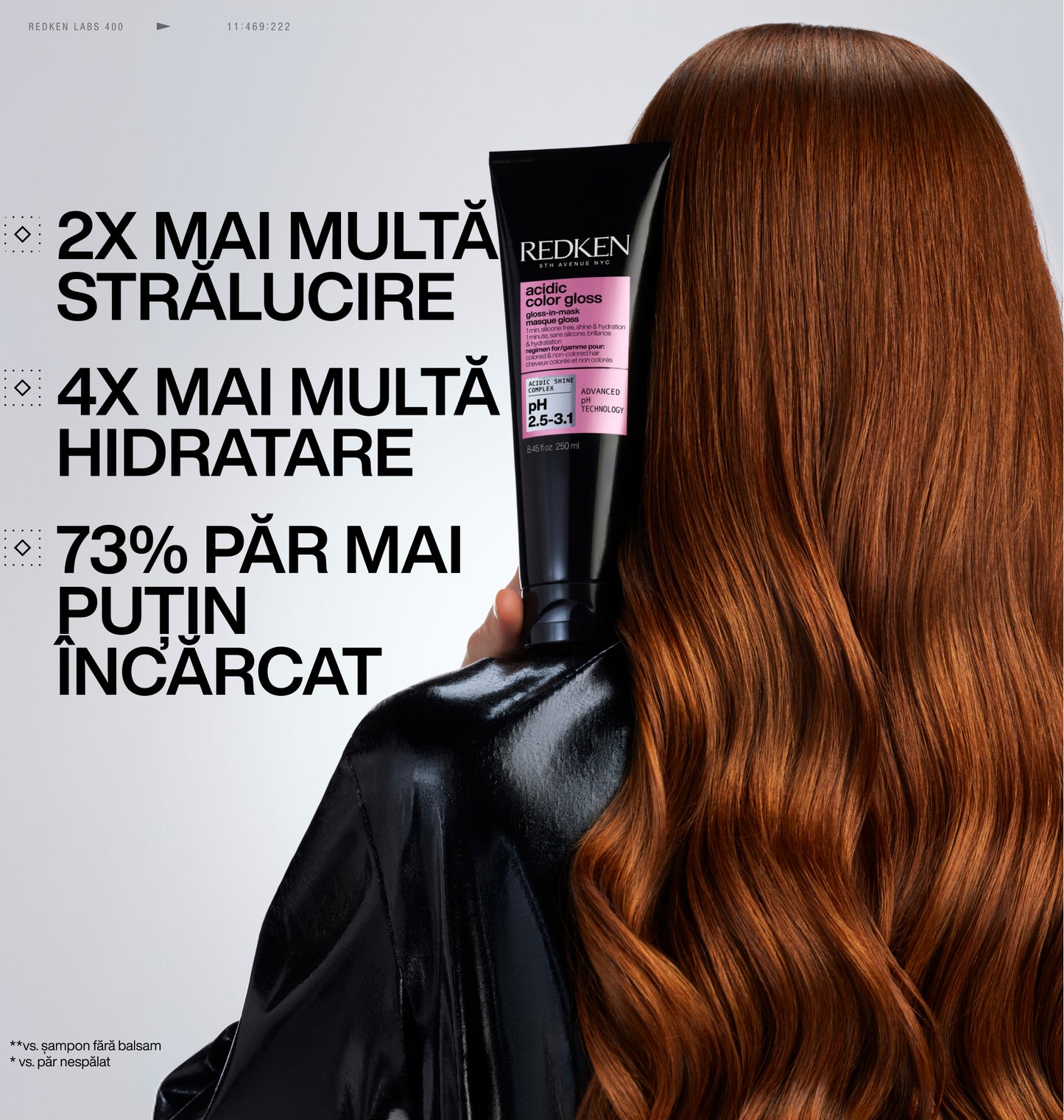 Hajmaszk festett hajra – Redken Acidic Color Gloss Glass Gloss Treatment Mask 250ml