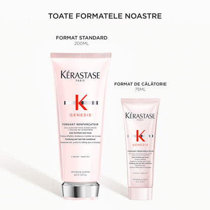 Kérastase Genesis Fondant Renforçateur erősítő balzsam hajhullásra hajlamos, legyengült hajra, 75 ml