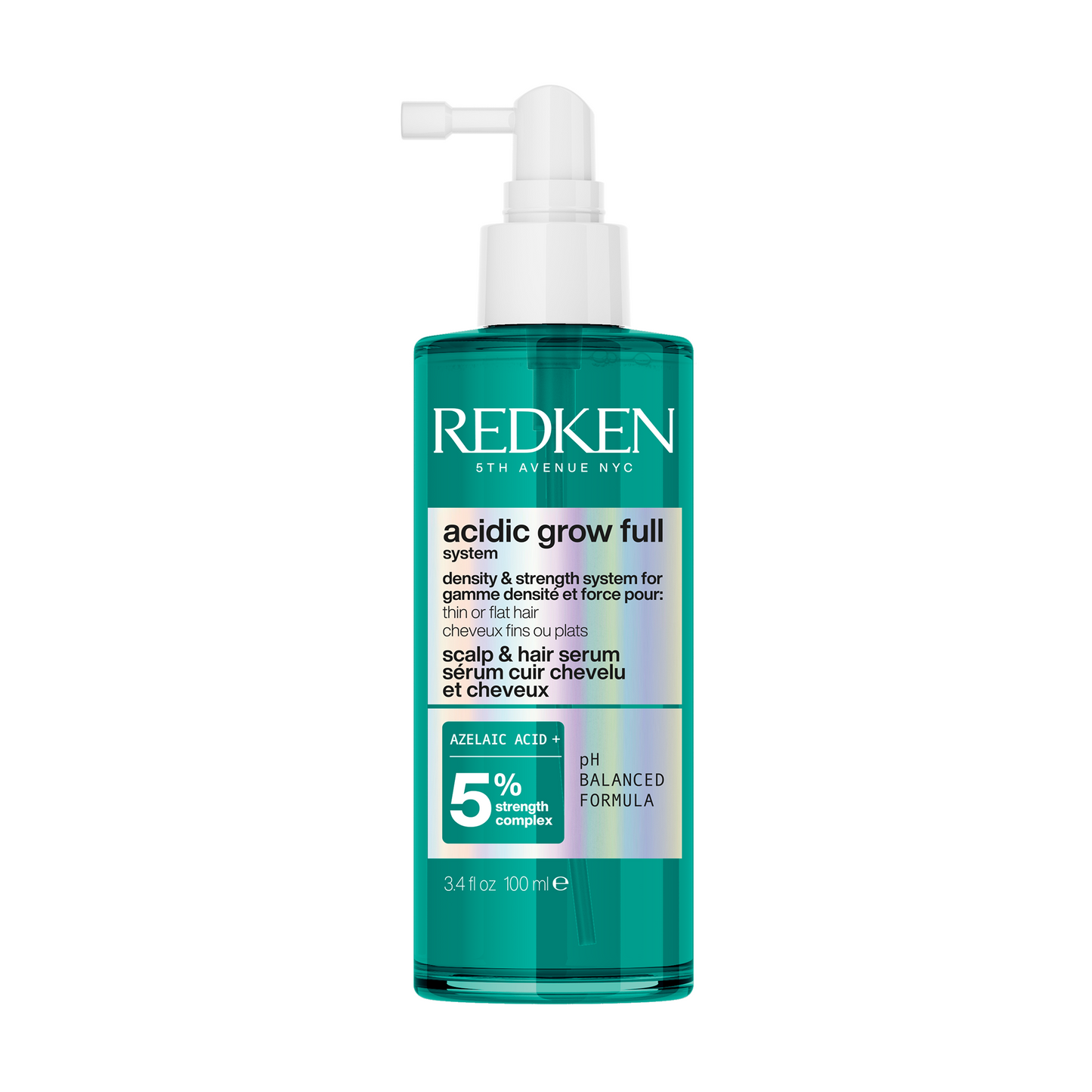 Szérum vékony és ritka hajra — Redken Acidic Grow Full Scalp & Hair Serum 100 ml