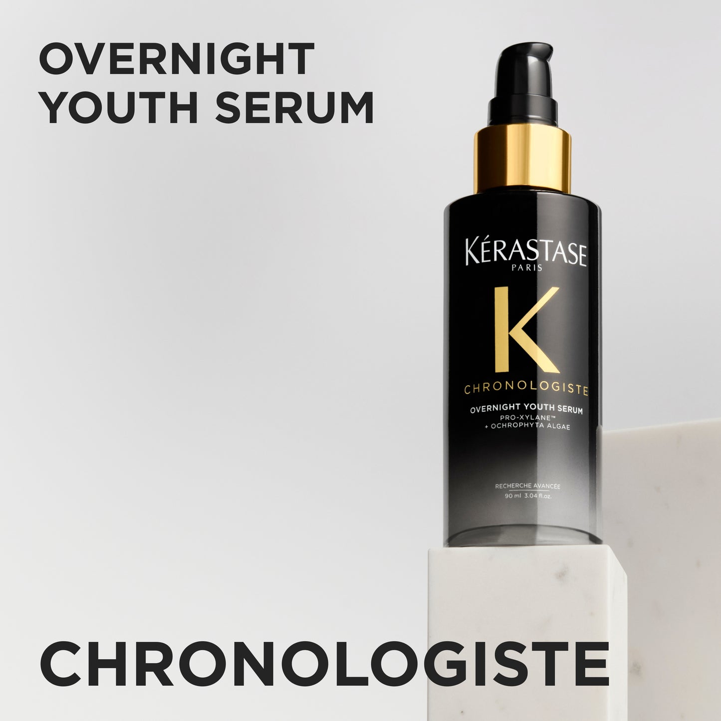 Éjszakai öregedésgátló szérum érett hajra — Kérastase Chronologiste Overnight Youth Serum 90ml