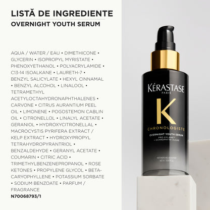 Éjszakai öregedésgátló szérum érett hajra — Kérastase Chronologiste Overnight Youth Serum 90ml