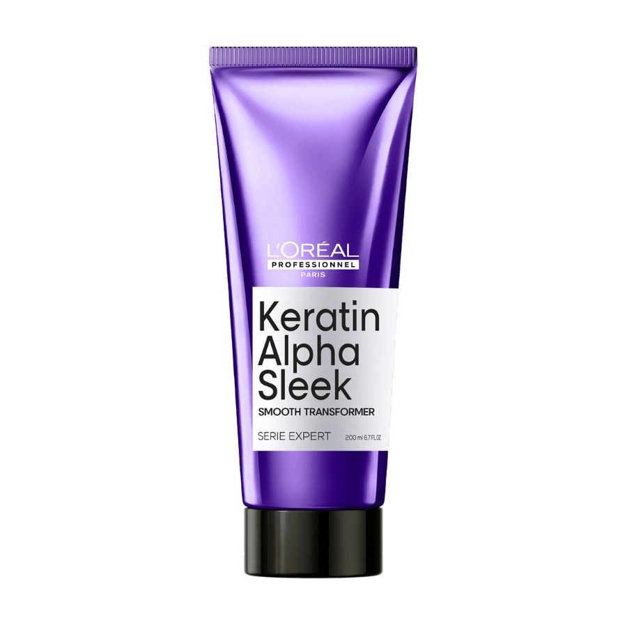 Simító, göndörödésgátló kezelés – L'Oréal Professionnel Keratin Alpha Sleek 200ml