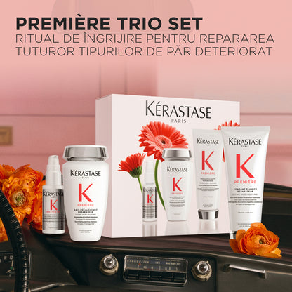 Hajregeneráló rituálé szett sérült hajra – Kérastase Première Trio Spring 2026 45ml+250ml+200ml