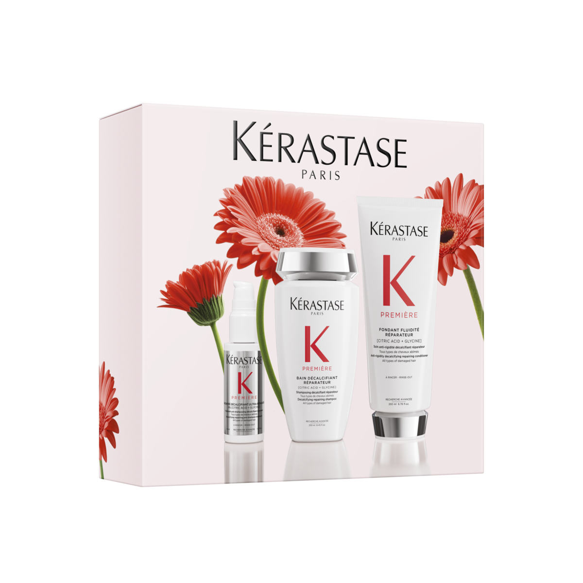 Hajregeneráló rituálé szett sérült hajra – Kérastase Première Trio Spring 2026 45ml+250ml+200ml