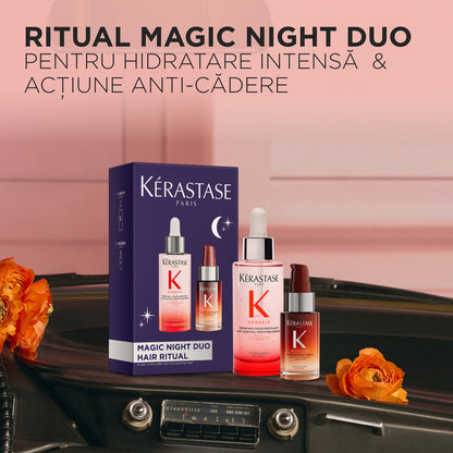 Set Kérastase Genesis Magic Night Duo Spring 2026 – Ritual de Noapte pentru Hidratare Intensă și Anti-Cădere