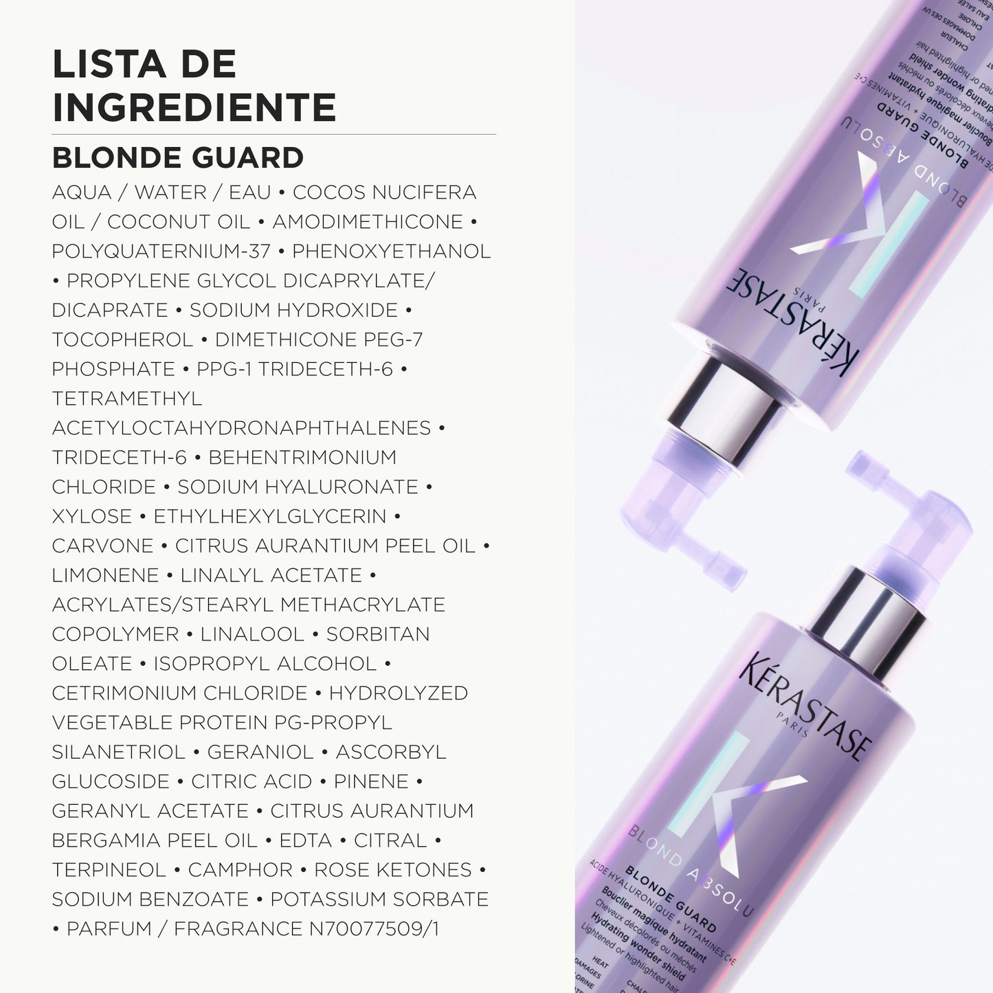 Kérastase Blond Guard – Hajban maradó ápoló szőke hajra, hidratálás és ragyogás 190 ml