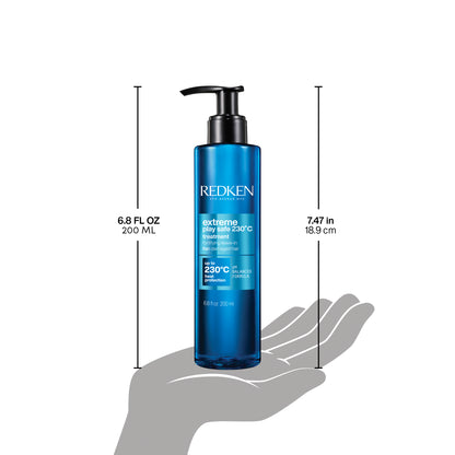 Károsodott hajra való ápolás – Redken Extreme Play Safe hővédő spray 250ml