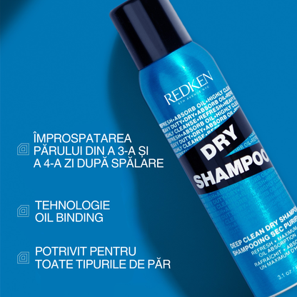 Frissítő sampon hajmosások között — Redken Styling Deep Clean szárazsampon 150ml