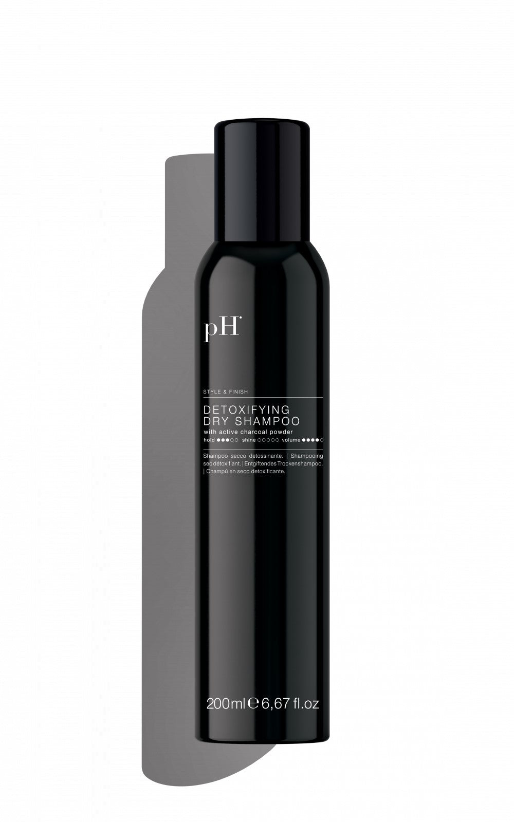 Szárazsampon zsíros fejbőrre — pH Laboratories Detox Szárazsampon 200 ml