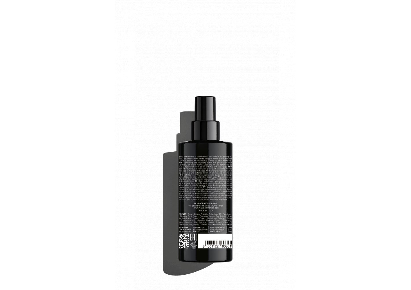 pH Laboratories STÍLUS ÉS FINISH TENGERI SÓ SPRAY, 200 ML