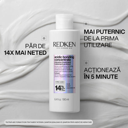 Sampon előtti kezelés - Redken Acidic Bonding Concentrate - Hajregeneráló - 190ml