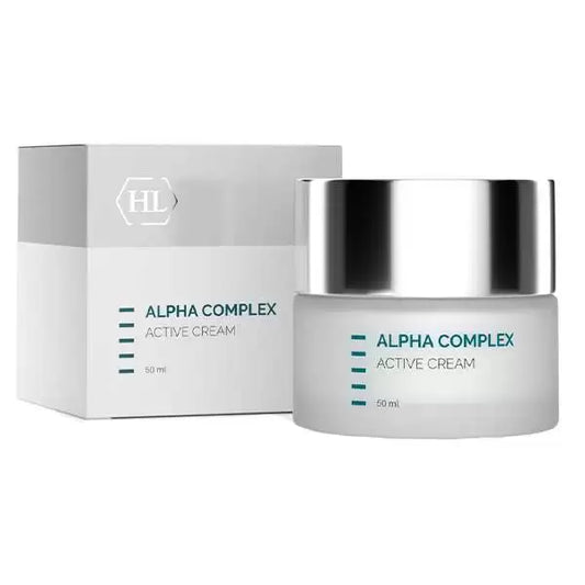 Éjszakai krém alfa-hidroxisavakkal - HolyLand Always Active Alpha Complex Active Cream - Hámlasztás és regenerálás - 50ml