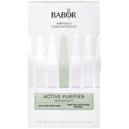 Tisztító és faggyúszabályzó koncentrált ampullák – Babor Ampoule Concentrates Active Purifier 7×2ml
