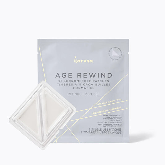 XL mikrotűs tapasz retinollal és peptidekkel — Karuna Age Rewind XL Microneedle Patches