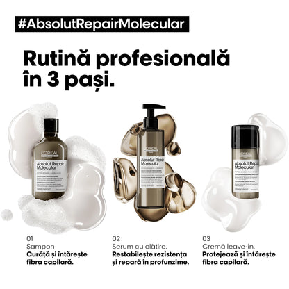 L'Oreal Professionnel Serie Expert Absolut Repair molekuláris, nem kiöblítendő hajpakolás hővédelemmel 100 ml