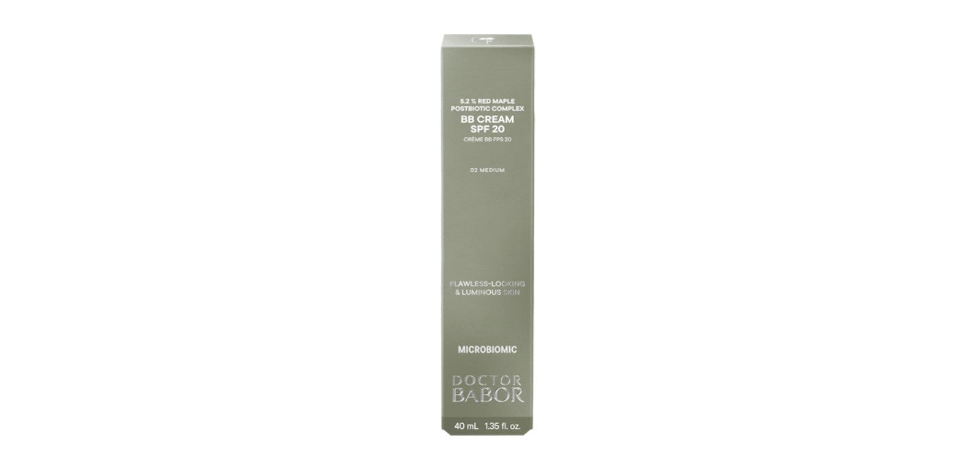 BB krém SPF20 fényvédővel a természetes fedésért – Babor Doctor Microbiomic BB krém 02 Medium 40ml