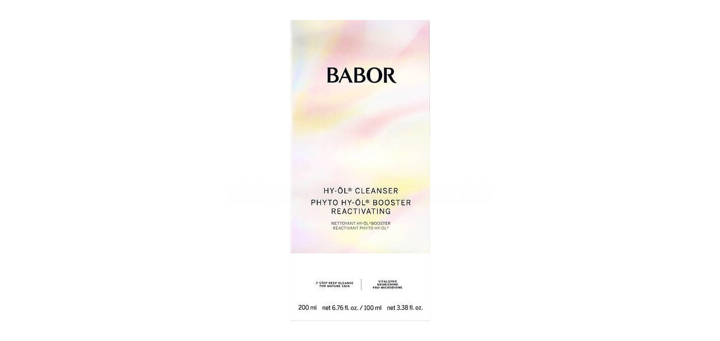 Babor HY-ÖL + Phyto Booster Reactivating sminklemosó készlet – Érett bőrre 200ml + 100ml