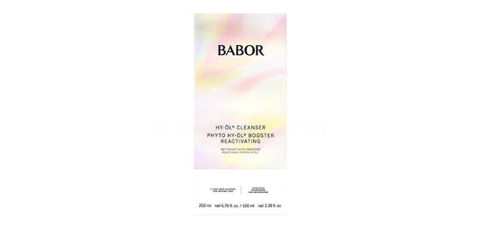 Babor HY-ÖL + Phyto Booster Reactivating sminklemosó készlet – Érett bőrre 200ml + 100ml