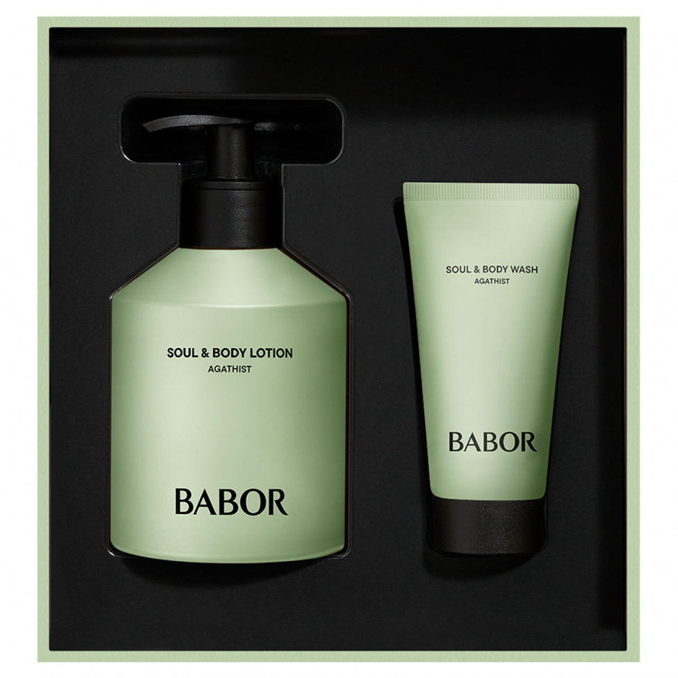 Babor Soul & Body Agathist testápoló készlet — krém 250ml + tusfürdő 50ml