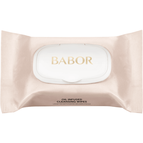 Cleanser — Babor Oil Infused Cleansing Wipes – Olajos arctisztító kendő 25 db