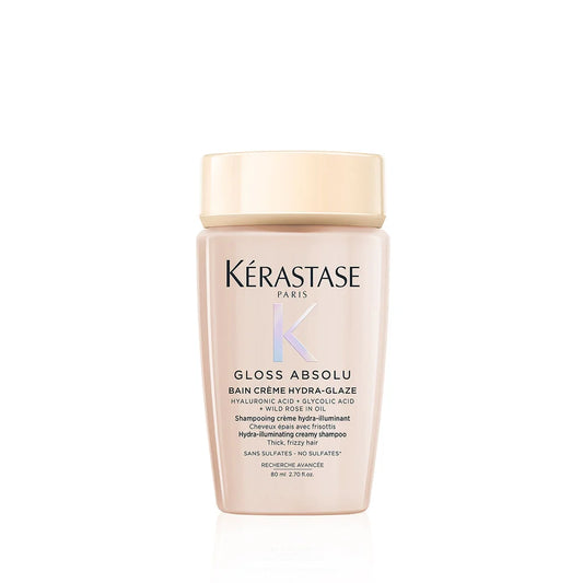 Sampon közepesen vastag/vastag, statikus hajra Kerastase Gloss Absolu Bain Creme Hydra-Glaze 80ml