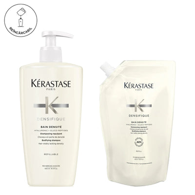 Kérastase Densifique Bain Densite 1000ml csomag - Sampon utántöltő 500ml és tartalék 500ml
