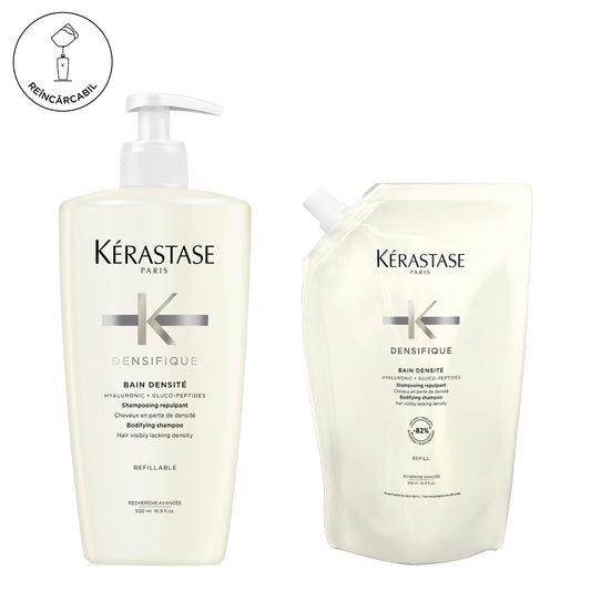 Kérastase Densifique Bain Densite 1000ml csomag - Sampon utántöltő 500ml és tartalék 500ml