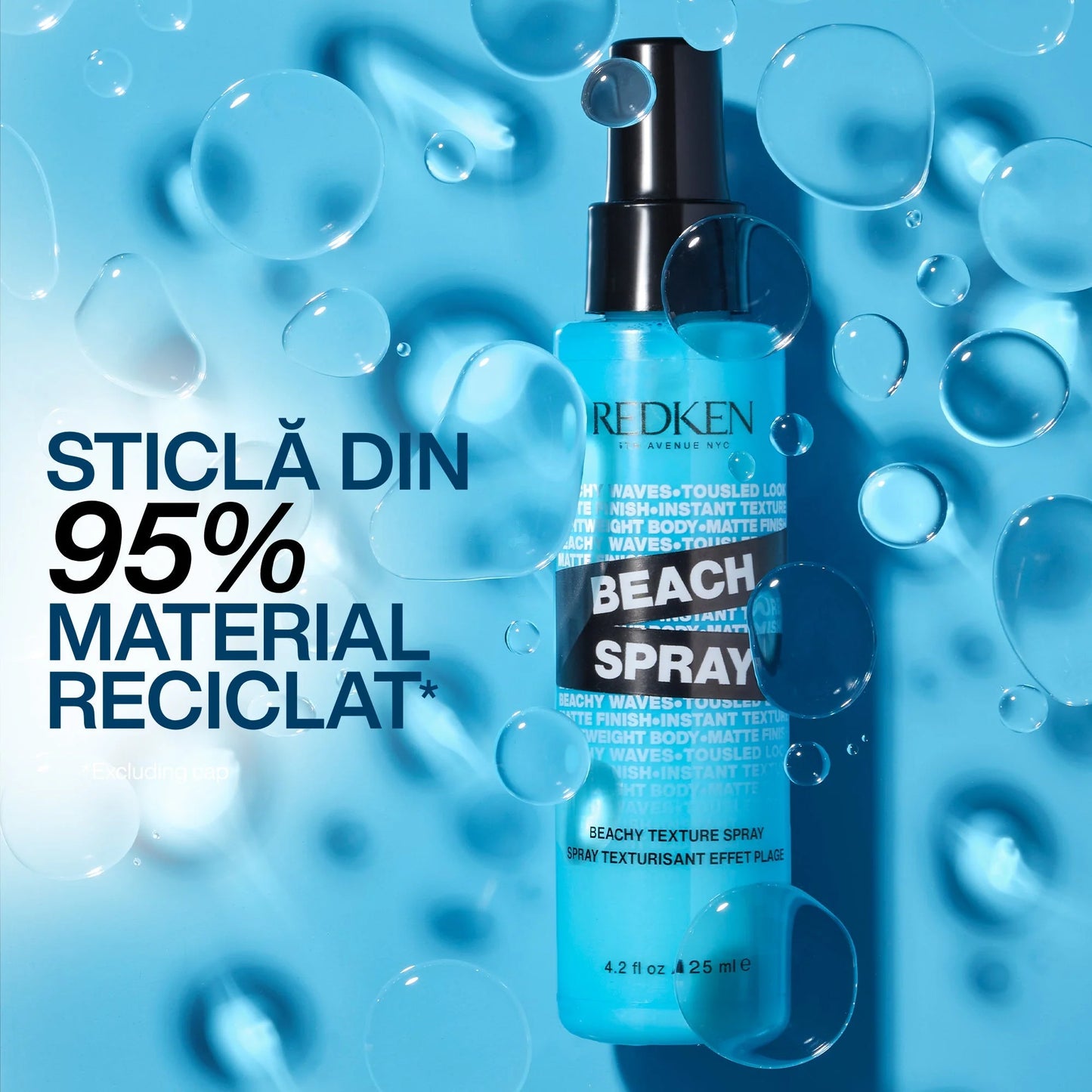 Redken Styling Beach Spray 125ml – Hajformázó spray a definiált hullámokért