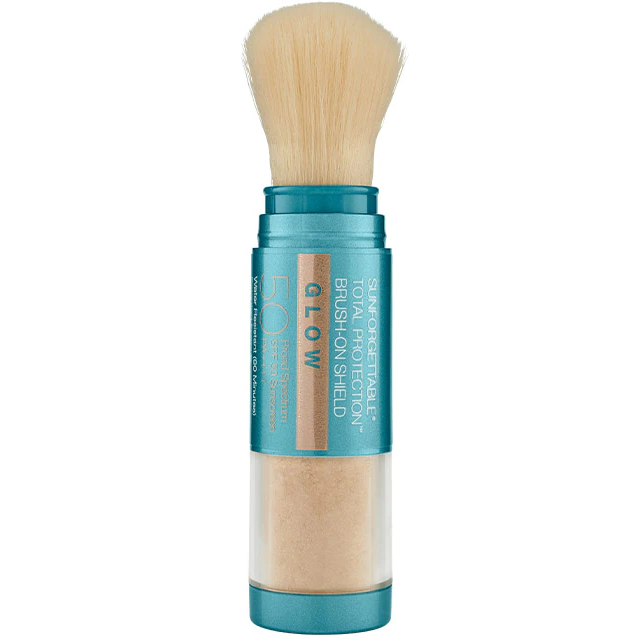 Colorescience naptej púder - ecsettel felvihető Shield Glow SPF 50 - 50 ml