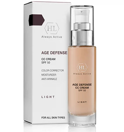 CC krém SPF50 - Holy Land Always Active Age Defense - Világos árnyalat - 50ml