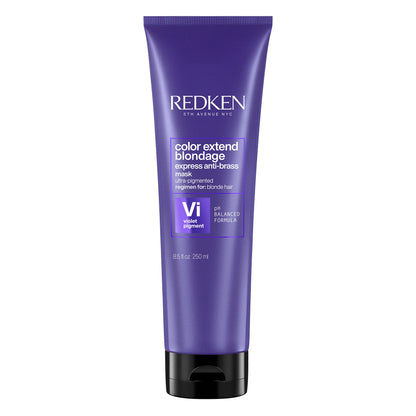 Maszk szőke és szőkített hajra — Redken Blondage Color Extend Blondage Anti-Brass Mask 250ml