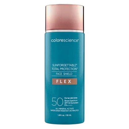 Colorescience Face Shield Flex SPF 50 naptej - közepes