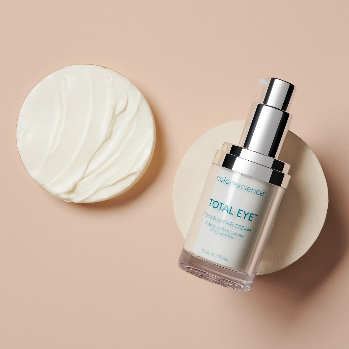 Colorescience Total Eye feszesítő és regeneráló szemkörnyékápoló krém 18ml
