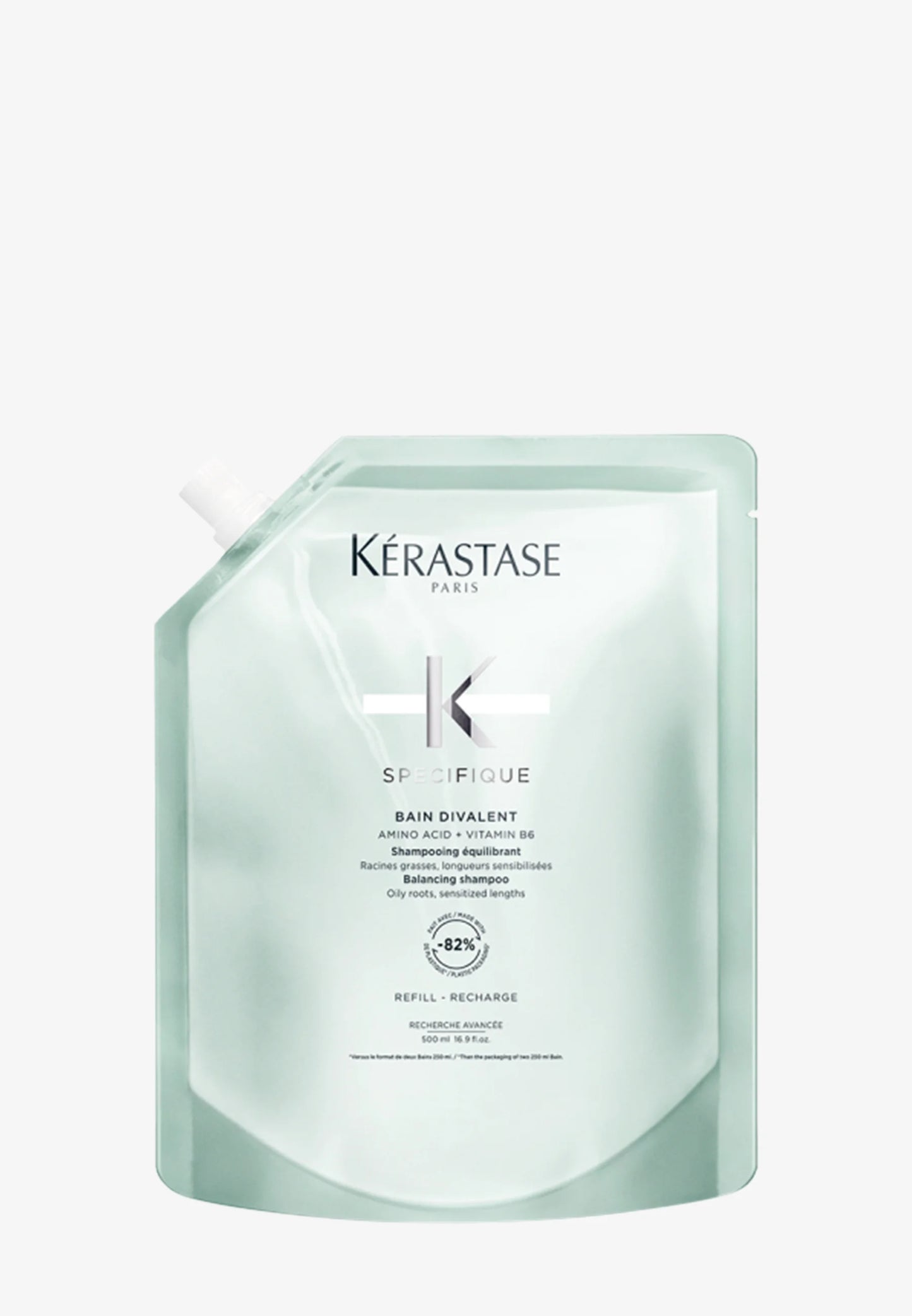 Kiegyensúlyozó sampon zsíros fejbőrre és érzékeny hajvégekre — Kérastase Spécifique Bain Divalent 500ml