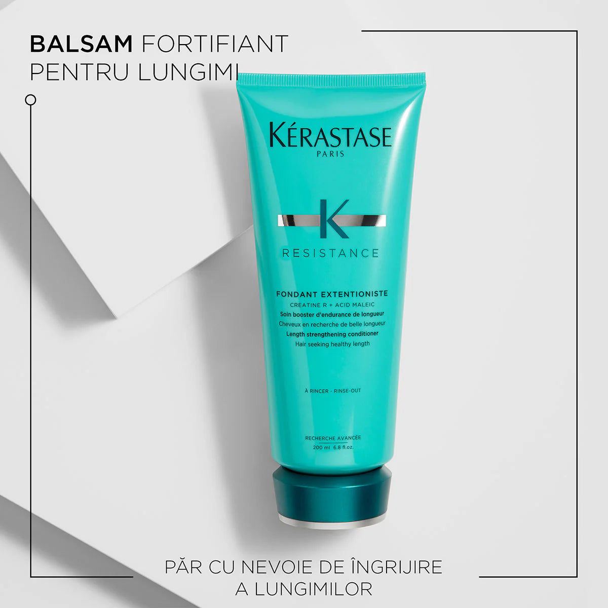 Erősítő balzsam a törékeny, gubancolódásra hajlamos hajvégekre — Kérastase Résistance Fondant Extentioniste 200ml