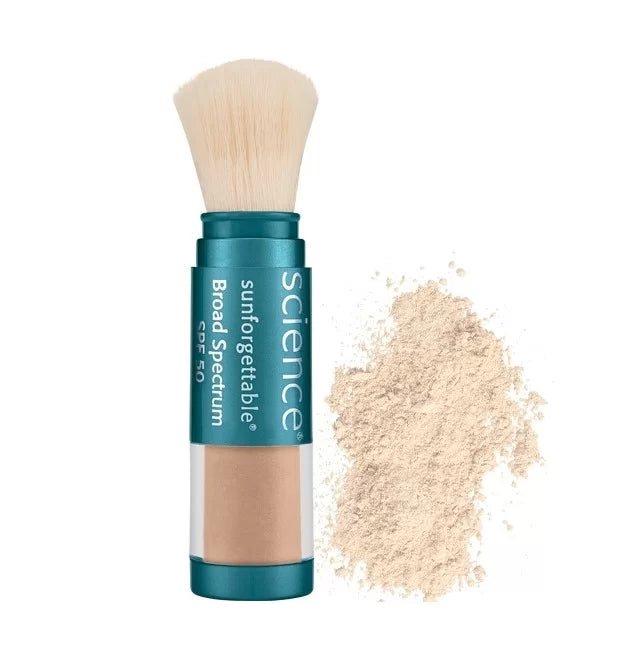Colorescience naptej púder - ecsettel felvihető SPF 50 - világos - 50 ml