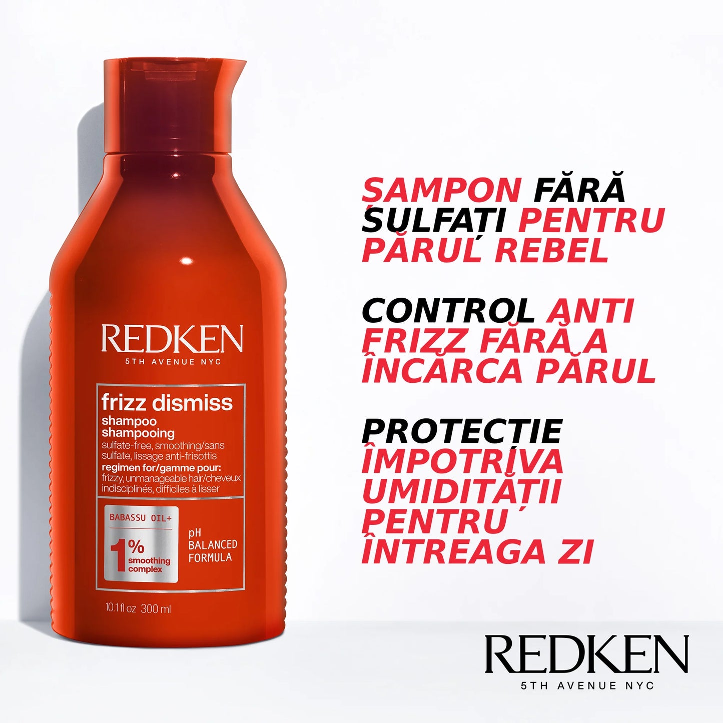 Frizztalanító sampon — Redken Frizz Dismiss Shampoo 300ml