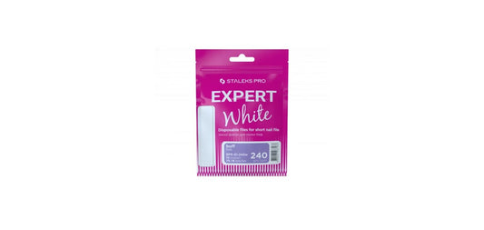 Staleks PRO Expert fehér tartalék puffer DFE-51-240w, 10 db