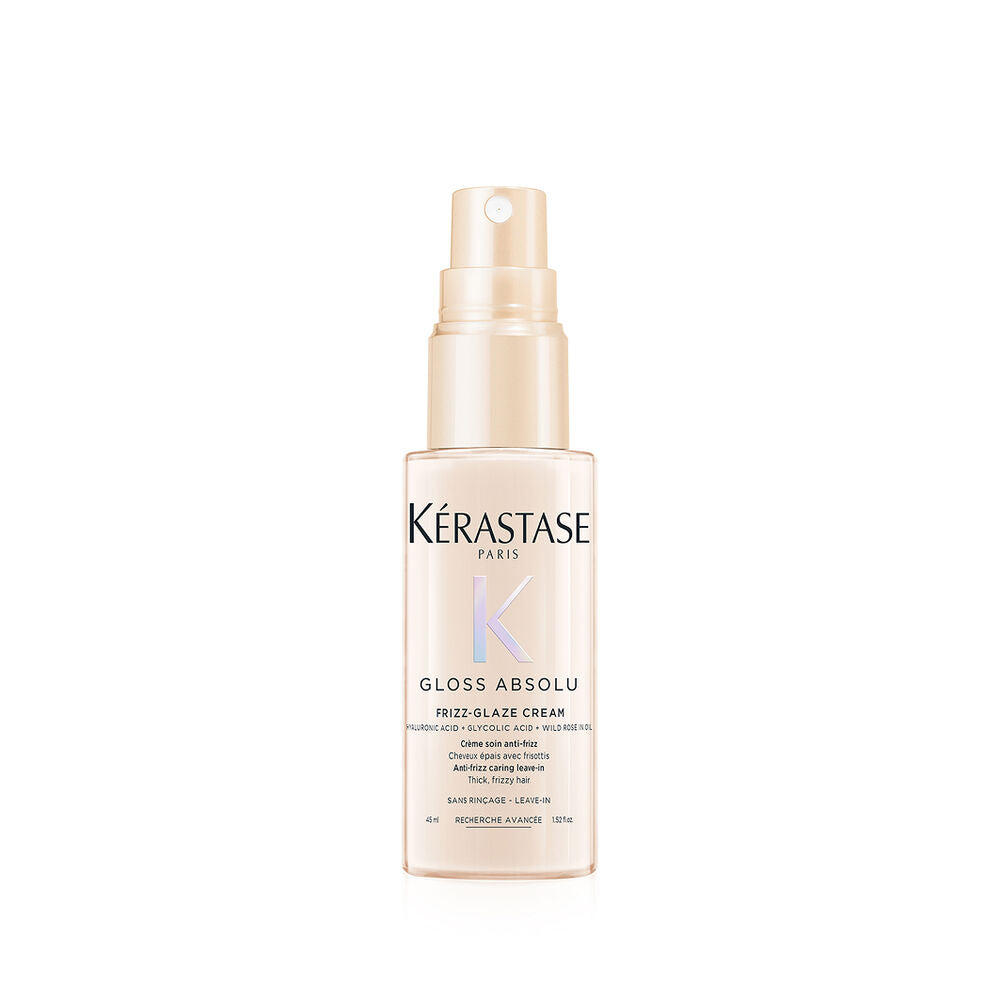 Kérastase Gloss Absolu Frizz-Glaze Cream 45 ml – Kreppesség elleni hajban maradó krém vastag, kreppesedésre hajlamos hajra