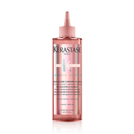 Intenzív fényápolás - Kérastase Chroma Soin Acide Chroma Gloss - Fény és szálhelyreállítás - 210ml
