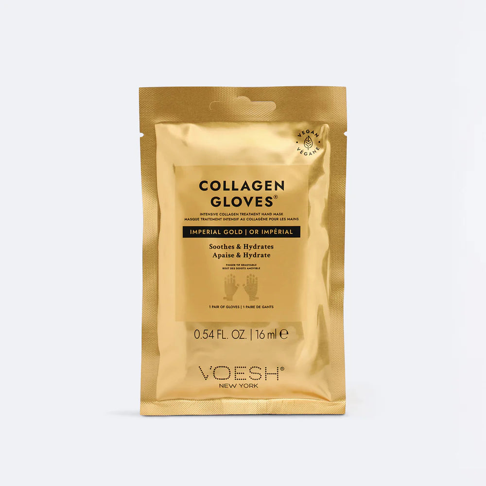 Kollagénes kesztyűk Voesh Collagen Gloves Imperial Gold