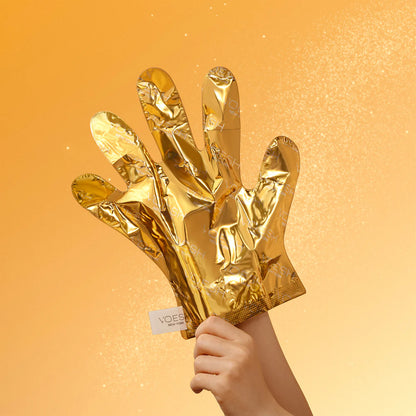 Kollagénes kesztyűk Voesh Collagen Gloves Imperial Gold