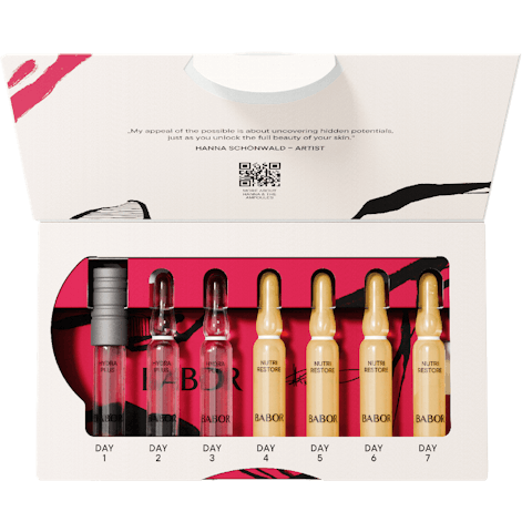 Babor x Hanna Schönwald Hydra Nourishing ampulla szett – Hidratálás és táplálás 7 x 2ml