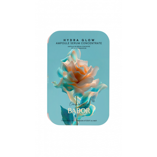 Babor Hydra Glow Ampoule – Hidratáló és ragyogást biztosító ampulla, limitált kiadású szett újrahasználható fémdobozban 7x2ml