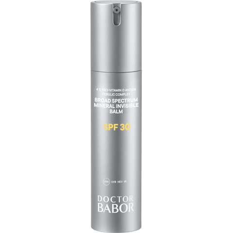 Balsam mineral protectie solara Doctor Babor Broad Spectrum Mineral Invisible Balm SPF30+ 50ml