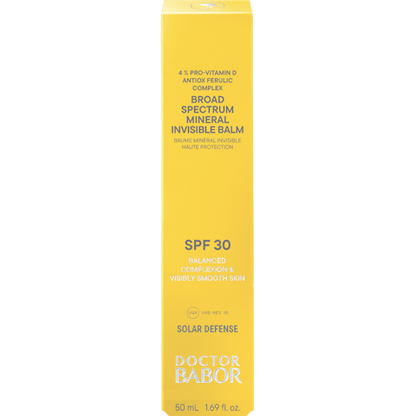 Doctor Babor Broad Spectrum Mineral Invisible Balm SPF30+ ásványi napvédő balzsam 50ml