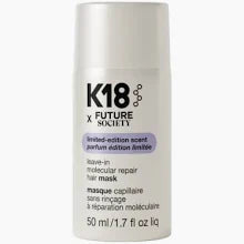 Maszk a sérült hajra — K18 Molecular Repair Future Society Leave-In Hair Mask 50 ml