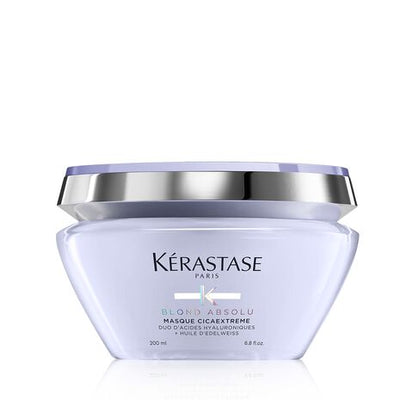 Hajmaszk - Kérastase Blond Absolu Masque Cicaextreme - Intenzív fehérítés utáni hidratálás - 200 ml