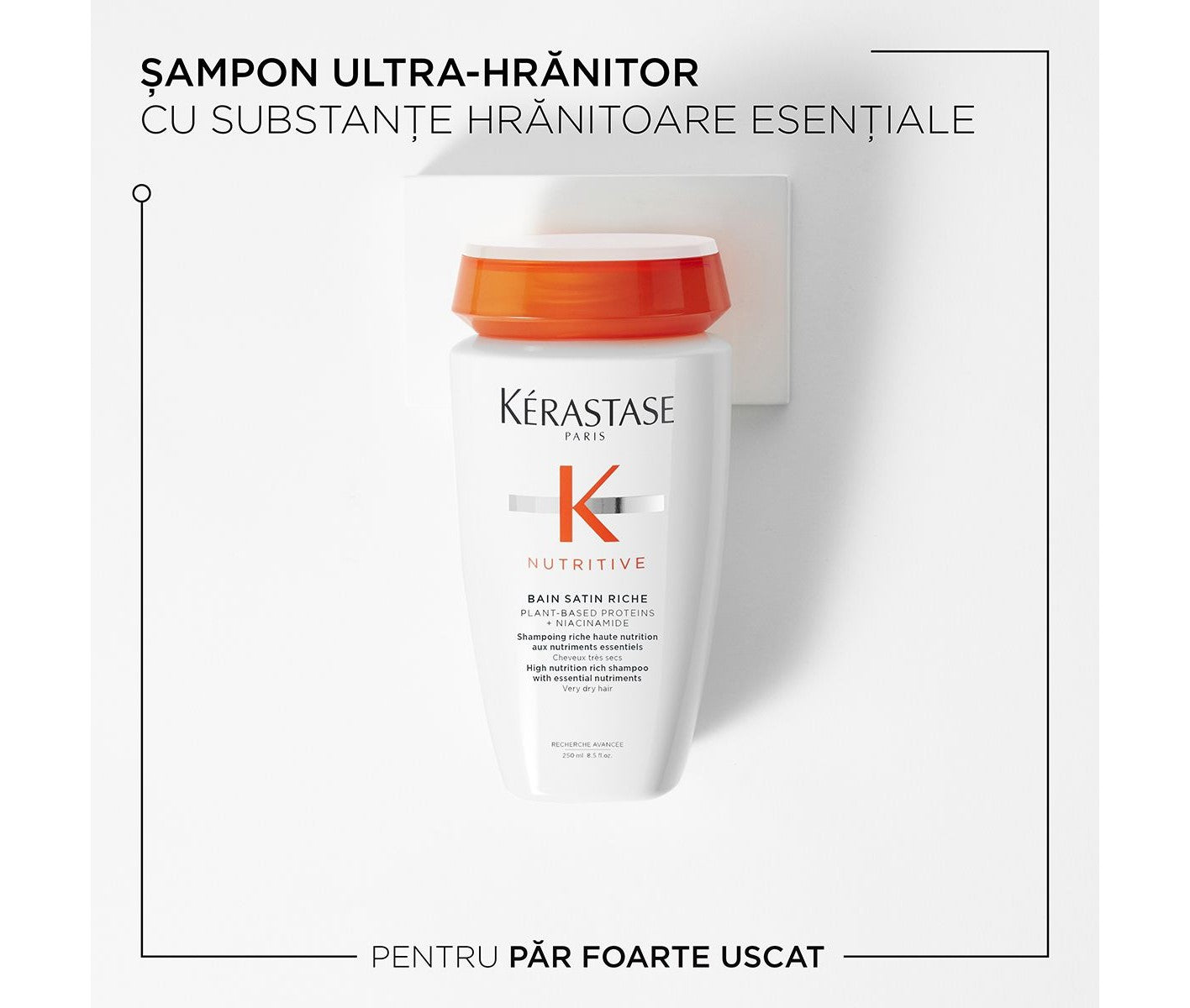 Kérastase Nutritive hajpakoló száraz hajra — Bain Satin Riche + Lait Vital + Nectar Thermique 80+75+50ml